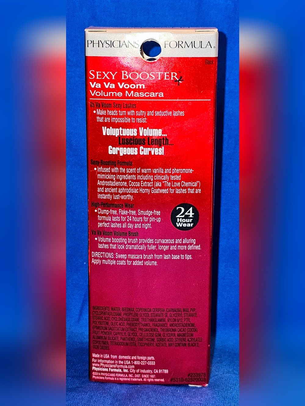 Physicians Formula Sexy Booster Lashes - Volume & Length Mascara 6252 Black NEW - Picture 2 of 4